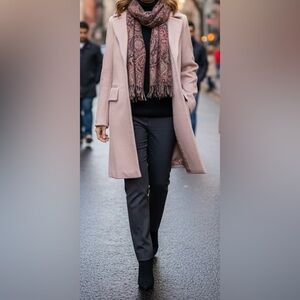 Badgley Mischka Women's light pink  Coat